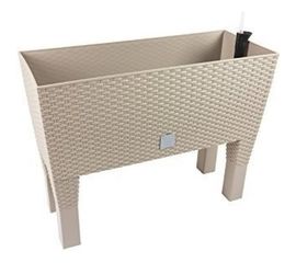 Кашпо с автополивом 30 л мокко Prosperplast Rato case high DRTC600H-7529U 