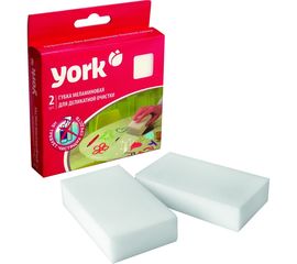Меламиновая губка YORK Йорк для деликатной очистки 2шт. 013300 
