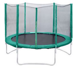 Батут с защитной сеткой КМС Trampoline 10 диаметр 3.0 м СГ000000367 