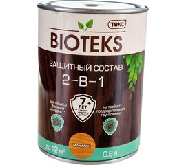 Биоантисептик грунт Текс классик универсал махагон 0,8 л. защ. состав 2 в 1 48642 