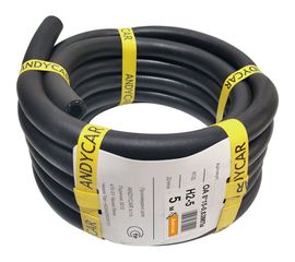 Шланг резиновый 3-х слойный маслобензостойкий ГОСТ 10362-2017 (8х15 мм; 6.3 атм.; бухта 5 м) Andycar H2-5 