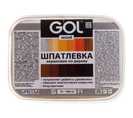 Шпатлевка акриловая по дереву МАСТЕР GOL Wd.250.080 (0.15 кг; сосна светлая) Palizh 11605693 
