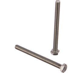 Болт ГОСКРЕП DIN 933 с шестигр. гол. с полн. рез. 6х70 нержав. сталь 4 шт. 10-0015240 