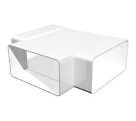 Тройник Т-образный пластик 60х204 мм ERA 620ТПП 