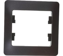 1-местная рамка Schneider Electric Glossa шоколад GSL000801 