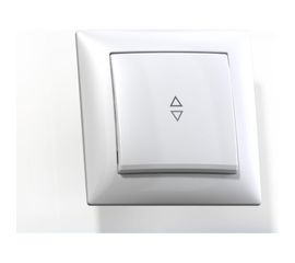 Переключатель Кунцево-Электро СЕЛЕНА скрытой установки, одноклавишный 10А С610-396 8101 