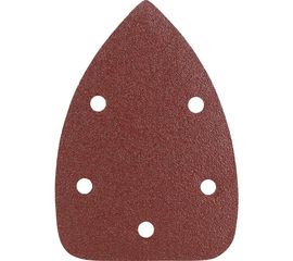 Треугольник шлифовальный на липучке (5 шт; 140х140х80 мм; Р60) PATRIOT 820010201 