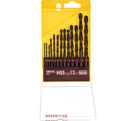 Набор сверл по металлу HSS Стандарт (13 шт; 2-8 мм) Biber 74132 тов-042028 