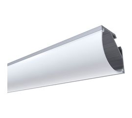 Алюминиевый угловой профиль Apeyron накладной, широкий рассеиватель 2м СПУ1616-А 08-04 