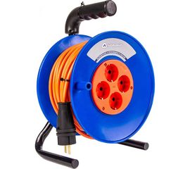 Удлинитель АТЛАНТ ПВС 4000 Вт 50м на катушке (б/з) 40225 