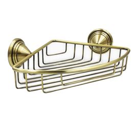 Угловая полка Bath Plus BRONX gold металл BXG-65709A 
