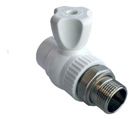 Шаровый прямой кран PPR LAMMIN PREMIUM радиаторный, 25х3/4"" Lm31175025020 