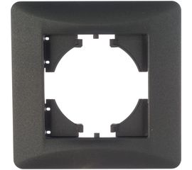 1-местная рамка GUSI ELECTRIC Ugra, цвет графит С1110-010 