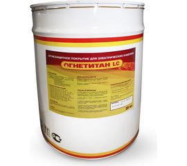 Огнезащитное покрытие для электрических кабелей Огнетитан LC белый БП-00000844 