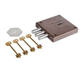 Накладной замок CERBER ЗНУ-М БЗ С1-М 016 без ответной планки 2067 