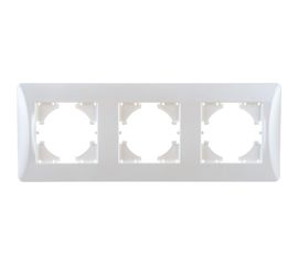 Рамка GUSI ELECTRIC 3-местная, цвет жемчуг С1130-028 