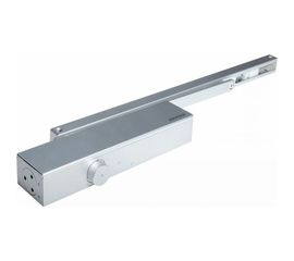 Дверной доводчик DOORLOCK DL300S BC size 3-5 со скользящей тягой, серебристый, с функцией Hold Open 75555 