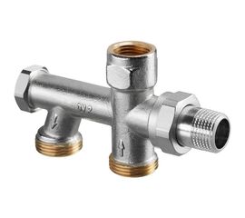 Ниппель Oventrop Cofit S, Н ЕК, 1 1/4"", 1"", бронза без покрытия, редукционный 1504065 