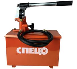 Опрессовочный насос СПЕЦ НОР-40 м, 40 атм, 11 л бак, шланг 1 м СПЕЦ-3364/8059/9014165 