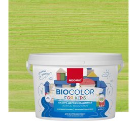 Лазурь салатовая Neomid Bio Color For Kids 2,5 л Н-BCFK-2,5/салат 