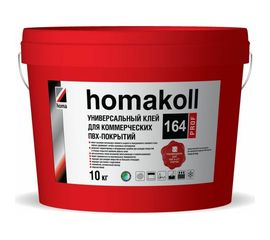 Клей Homakoll 164 Prof, для коммер. линолеума, 300-350 г/м2, 10 кг 54676 