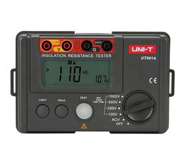 Цифровой измеритель сопротивления изоляции UNI-T UT501A 00-00000182 