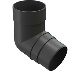 Колено DOCKE PREMIUM (72 градуса; графит) PVSB-1086 