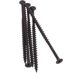 Саморез Качественный КРЕПЕЖ 4,8х 89 потай, крупная резьба, 80 штук 0200379 КЧ 