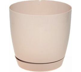 Кашпо с поддоном FormPlastic Toscana 0744-066 4.4 л, нюдовое 058092 