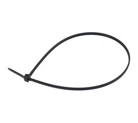Нейлоновая хомут-стяжка с тройным замком REXANT 300x4,8 мм, черная, упаковка 100 шт. 67-1302 