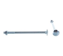 Болт с п.кр. гол. и кв.подголовком, с гайкой ЕВРОПАРТНЕР DIN603 Zn M8x130 2шт. 6 0535 3 