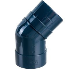 Колено DOCKE PREMIUM (45 градусов; графит) PVSA-1086 