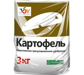 Комплексное гранулированное удобрение JOY КАРТОФЕЛЬ 3 кг 4607043130624 