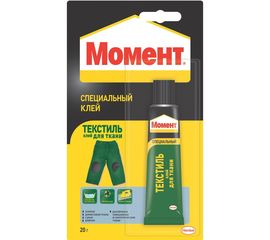 Клей для ткани Момент Текстиль 20 г 2357280 Б0039087 