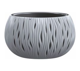 Кашпо для цветов Prosperplast SANDY BOWL DSK370-405U серый 2 предмета 9л DSK370-405U 
