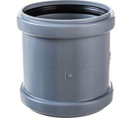 Канализационная двойная муфта Ostendorf 90 мм 114510 