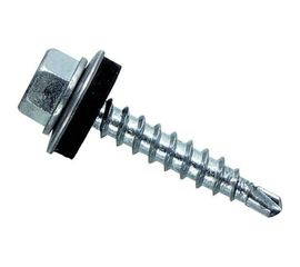 Кровельный саморез ГОСКРЕП ZP 4.8х35, 250 шт., б.пл.конт. 1000 мл 2-0010410 