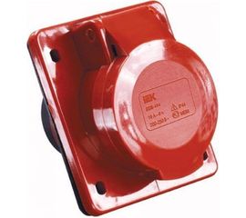 Стационарная розетка для скрытой установки 415 3Р+РЕ+N 16А 380В IP44 TDM SQ0604-0013 