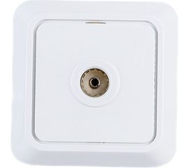 Розетка UNIVersal Олимп TV белая О0027 