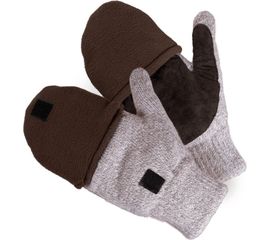 Утепленные полушерстяные рукавицы с откидывающимся клапаном БЕРТА размер 10 536-10(Р1782-Х) 