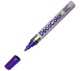 Лаковый маркер MARVY UCHIDA с круглым наконечником 2-4мм фиолетовый MAR300/8 