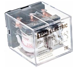 Реле TDM РЭК77/3 10А 230В АC SQ0701-0001 