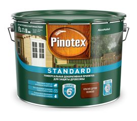 Антисептик PINOTEX STANDARD красное дерево 9л 5270603 