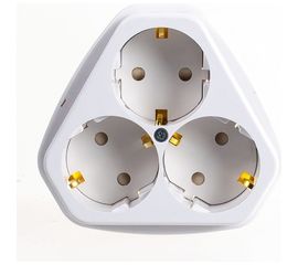 Розетка Кунцево-Электро трехместная скрытая установка, ток 16А РС10/16-503 5930 