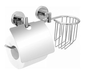 Держатель Fora Long для туалетной бумаги и освежителя воздуха, с двумя крепежами L045-2 