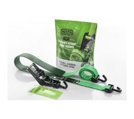 Стяжной автовозный ремень HITCH REGULAR 50 мм, 3 т, 3 м, контроллер 750 мм, J-крюки SZ068108 