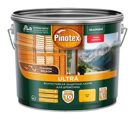 Тиксотропный антисептик PINOTEX ULTRA NW УФ защита, сосна 9л 5353898 