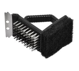 Щетка для чистки гриля (скребок, щетка, губка) BOYSCOUT 61334 