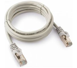 Патч-корд Cablexpert FTP PP22-2m кат.5e, 2м, литой, многожильный серый PP22-2m 