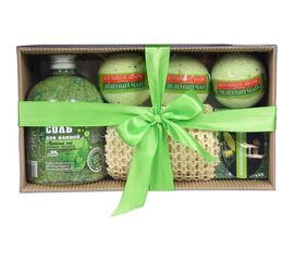 Подарочный набор Банные Штучки Мятный релакс, 6 предметов 8 41372 